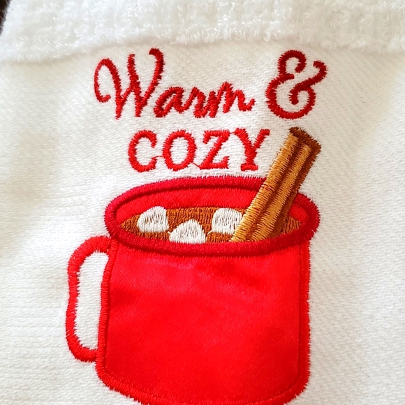 Set of two kitchen towels with pot holder - Picture 1 of 4